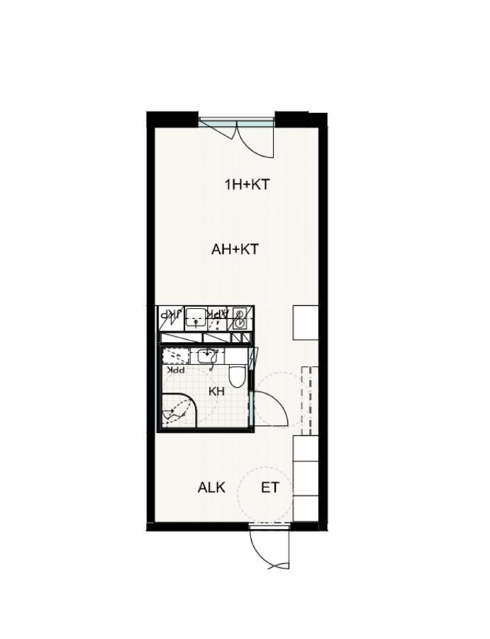 Forenom Aparthotel Tampere Kaleva Екстер'єр фото